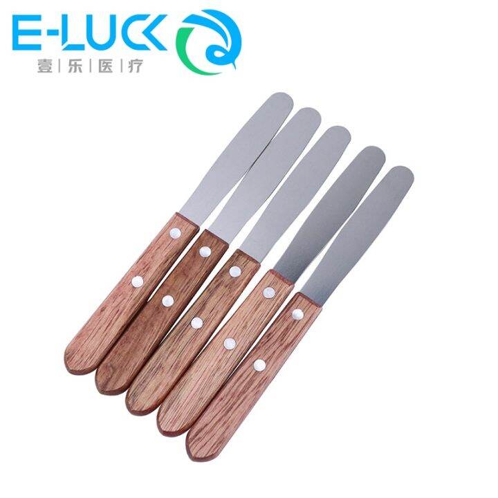 Dental Spatula Alginate Metal Mixing Plaster Waxing Plaster Spatula