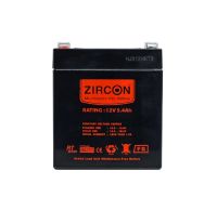 ZIRCON Battery (SLA Battery) แบตเตอรี่เครื่องสำรองไฟ รุ่น 12V 5.4Ah