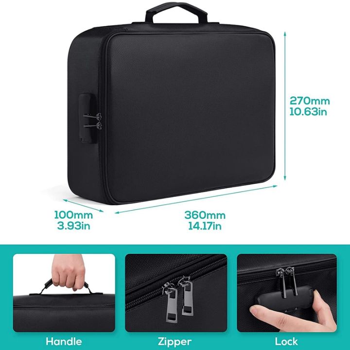 fireproof-document-bag-with-lock-home-office-travel-fireproof-and-waterproof-safety-box-portable-handle-file-storage