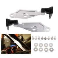 For Honda Acura 1992-2001 Civic Type R DC2 EK Billet Quick Release Hood Hinge Latch Replacement Parts Silver