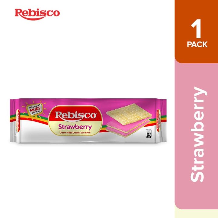 Rebisco Strawberry Sandwich 32g X 10pcs Lazada Ph