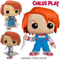 Figure ฟิกเกอร์ งานแท้ 100% Funko Pop Movies จากการ์ตูนเรื่อง Childs Play 2 แค้นฝังหุ่น Chucky ชัคกี้ Ver Original from Japan Anime ของสะสมหายาก อนิเมะ การ์ตูน มังงะ คอลเลกชัน ของขวัญ Gift จากการ์ตูนดังญี่ปุ่น New Collection Doll ตุ๊กตา manga Model โมเดล