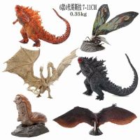 ✒▼ Odshbsfhbsfhbd Godzilla ของเล่นโมเดล Ghidorah เครื่องประดับตั้งโต๊ะรถกล่องทึบของเล่นตุ๊กตา Gashapon