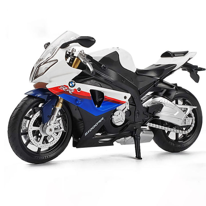 1-12-bmw-s1000rr-ล้อแม็ก-die-cast-รถจักรยานยนต์รุ่นของเล่นยานพาหนะคอลเลกชันเสียงและแสงปิดถนน-autocycle-ของเล่นรถ