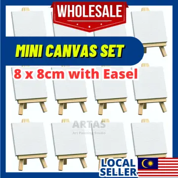 10pcs Mini Wooden Artist Easel-triangle Wedding Table Stand Display Holder  - 15 X 8 Cm
