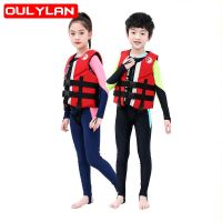 Oulylan Kids Life Jacket Children Swimming Boating Life Vest  Reflective Strips Safety Life Vest Water Sports Protection  Life Jackets