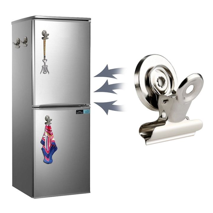 5pcs-fridge-magnet-clips-message-note-holder-grip-magnetic-home-office-metal