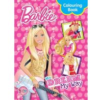 สมุดระบายสีเด็ก ชุด Barbie บาร์บี้