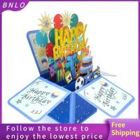 BNLO ป๊อปอัพการ์ดป๊อปอัพสุขสันต์วันเกิดการ์ดเชิญวันเกิดหวานๆ Thinking Of You Card 3D สาวๆ