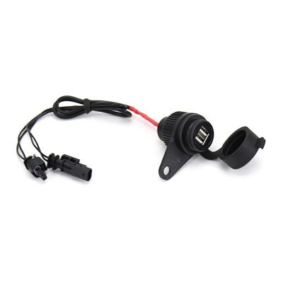 USB Double Socket Motorcycle Component Part Accessories For BMW G310GS R18 G310 GS F900R F900XR With Lossless Line