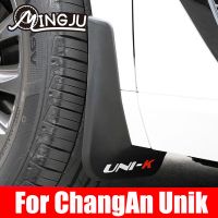 ♦⊙☞ For Chang An unik uni k 2021 2022 2023 4PCS Car Mudguard Mudguards Accessories Mud Flaps Splash Guards Cover Fender