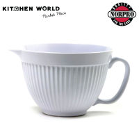 Norpro 1016 Grip-EZ 3Qt. Mixing Bowl White / โถผสมอาหาร