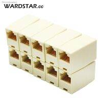 ❄▬﹍ 5/10pcs RJ45 8P8C Double Ports Female Plug Telephone Connector