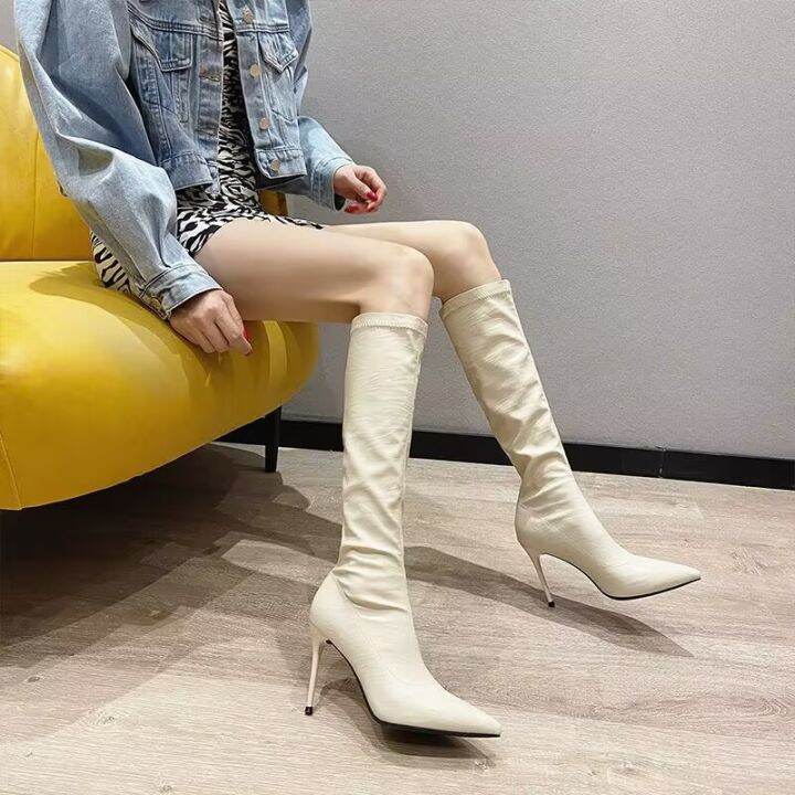 cod-dsdgfhgfsdsss-fashion-white-long-boots-womens-pointed-toe-stiletto-high-heels-boots-slim-stretch-martin-high-leather-boots