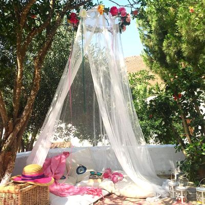 Summer Hanging Dome Mosquito Net Large Anti Fly Insect Mosquito Net Bedroom Queen Bed Yard Hammock Muslin Anti-mosquito Net 모기장