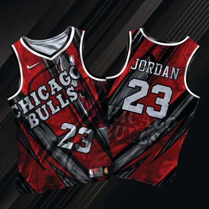 Chicago Bulls Jersey Sublimation Design