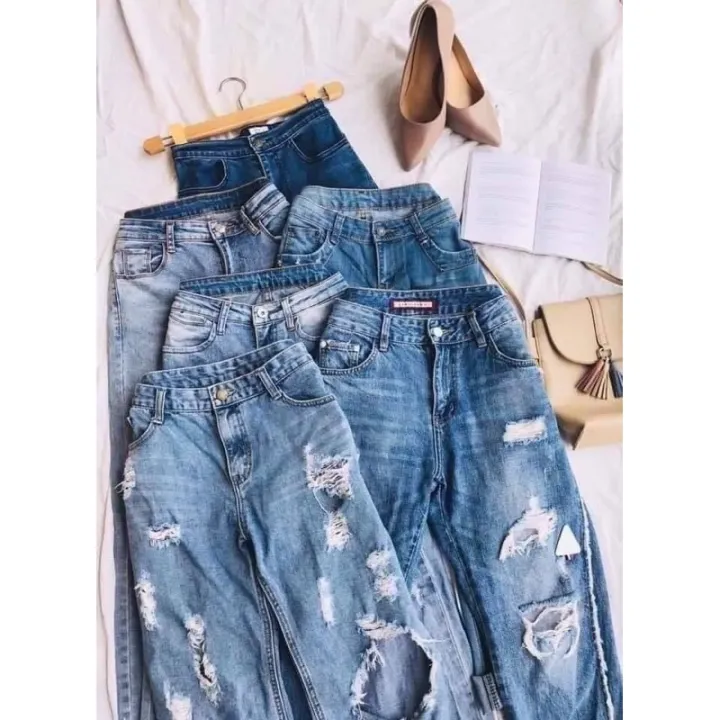 Korean Tattered Ripped Jeans Ukay Bale 45Kg | Lazada PH