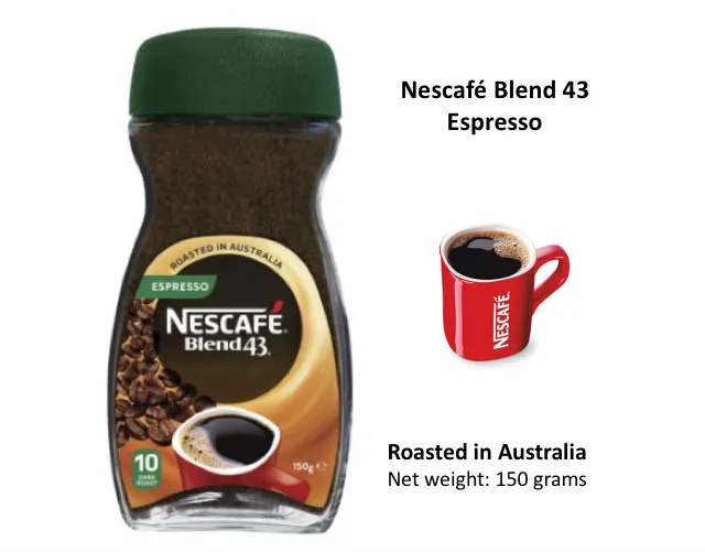 Nescafe Blend 43 Espresso Lazada PH