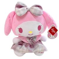 28ซม. Sanrioed Kuromi My Melody Cat Jk Girl Series น่ารักนุ่มยัดไส้ตุ๊กตาอนิเมะการ์ตูน Kawaii Plushie Asie ของเล่น