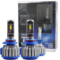 2PCS T1 Led H1 H3 H4 H7 H11 H13 9004 9005 9006 9007 881 Car Headlight Auto Fog Lamp 35W 3500LM Automobile Bulb White 6000K