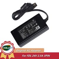 Genuine FDL PRL0602U-24 24V 2.5A 60W AC Adapter Charger FDL1207A 6986618-5S For TYSSO PRP300 PRINTER Power Supply 3PIN