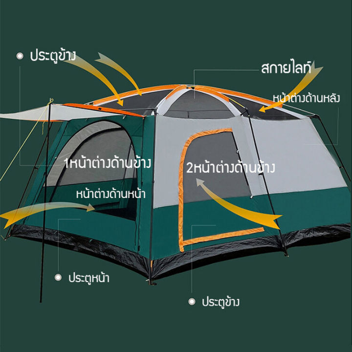 เต้นท์-เต๊นท์ระบายอาศดี-เต็นท์พับได้-เต็นท์เดินป่า-เต็นท์นอน-พักในป่า-พักในสวน-ประตู-2-ด้าน-หน้าต่าง-2-ด้าน-เต็นท์สนาม-เต๊นท์-tent-เต็นท์สนาม-เต็นท์นอนป่า-เต็นท์นอน-พักในป่า-ตั้งแคมป์-ค่ายพักแรม-แคมป์