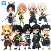 ต้นฉบับ Banpresto Q Posket it ปีศาจฆ่าอะนิเมะรูป Nezuko Agatsuma Zenitsu Kamado Tanjirou Kyoujurou ตุ๊กตาของเล่นรุ่น