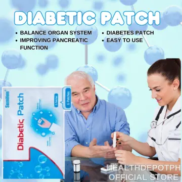 6PCS Diabetic Patch to Stabilizes Blood Sugar Level and Lower Blood Plaster  Hypoglycemic Patch 