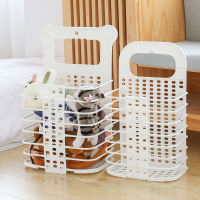 Wall-mounted Dirty Clothes Basket Foldable Bathroom To Change And Wash Dirty Clothes Blue child bathroom clothes storage basket