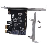 PCIe PCI Express To SATA3.0 2-Port SATA III 6G Controllerการ์ดอะแดปเตอร์