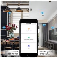 Zemismart RF + IR รีโมทคอนโทรลใช้ทั่วโลกบ้านสมาร์ท Wifi อัตโนมัติ Tuya App Alexa Google บ้านควบคุมมอเตอร์ผ้าม่านแอร์สมาร์ทสวิตซ์