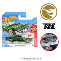 68 MERCURY COUGAR ( SUPER TREASURE HUNT STH ) โมเดลรถเหล็ก Hot wheels ของแท้ โมเดลรถเหล็ก hotwheels