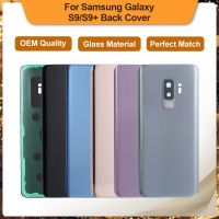 【▼Hot Sales▼】 SRFG SHOP สำหรับ Samsung Galaxy S9 Plus S9 G965 Sm-G965f S9หลังกระจก Sm-960f G960ที่อยู่อาศัยอะไหล่เคสประตูหลัง