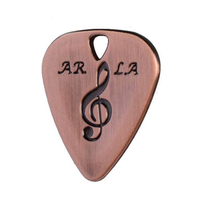 5pcs-1-4mm-to-0-38mm-zinc-alloy-guitar-pick-arc-surface-design-to-anti-skid-five-colour-available