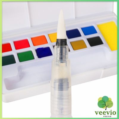 Veevio ปากกาหัวพู่กัน สำหรับวาดภาพสีน้ำ ปากกาหัวพู่กัน Pen มีสินค้าพร้อมส่ง