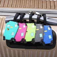 【DT】 hot  5 Colors Travel Accessories  Cute Suitcase Luggage Tag Silica Gel Suitcase ID Address Holder Baggage Boarding Tag Portable Label