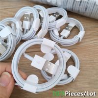 10PCS 5PCS/Lot 1M TPE Charging Cable For iPhone XS Max X XR SE 5S 5C 5 12 Pro iPad 6S 6 7 8 Plus 11 Pro Data Sync Charge Cord