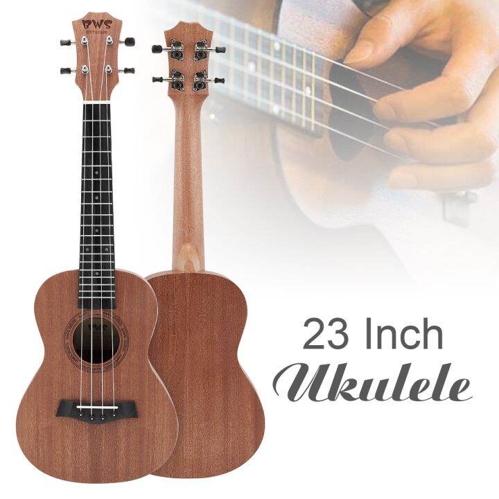 21 / 23 / 26 Inch Tenor Ukulele Concert Acoustic Guitarra Cutaway 4 St
