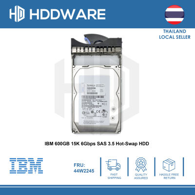 IBM 600GB 15K 6Gbps SAS 3.5 Hot-Swap HDD // 44W2244 // 44W2245 // 44W2248