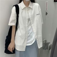 เสื้อโปโลแขนสั้นอเนกประสงค์สไตล์วินเทจญี่ปุ่น,เทรนด์เสื้อเรียบง่ายลำลองแฟชั่นของผู้หญิง