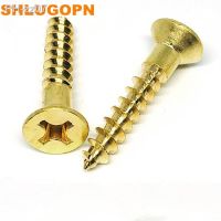 M2 M2.5 M3 M4 M6 Solid copper cross countersunk bolts wood flat head self-tapping screws pure brass wood screw Working Tool