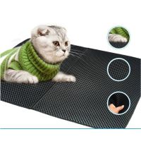 Kanimal Cat Litter Mat แผ่นดักทรายแมว พรมเช็ดเท้าแมวพรีเมี่ยม ร่องลึก ดักทรายแมวได้ดี ไม่ติดเล็บ ทำความสะอาดง่าย