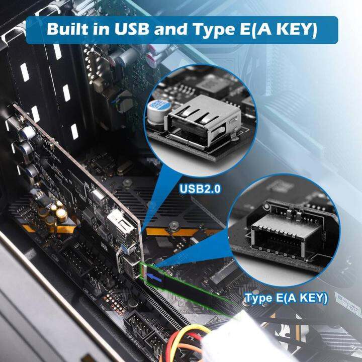 pci-e-ไปยัง-usb-3-2ตัวควบคุมฮับการ์ด20gbps-pci-e-ถึง-usb-3-2ตัวควบคุมฮับตัวแยกสำหรับ-mac-os-linux-windows7-8-10