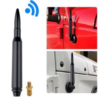 ●✚∋ Aluminium Antenna For Jeep Wrangler JK JKU JL JLU 2007-2022 Car Aerial FM Stereo Radio Signal Amplifier Mast