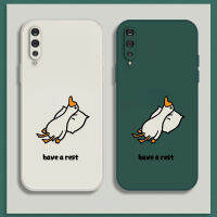 เคส Vivo iQOO Pro Case เคสการ์ตูนน่ารักเป็ดเคสซิลิโคนเหลว Flocking ฝาครอบโทรศัพท์ป้องกัน เคสโทรศัพท์