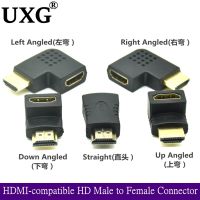 HDMI-compatible Adapter 90 270 Degree Right Male To Female Converter Extender For PS4 HDTV Projetor Laptop Monitor 1.4 Converter