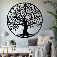 【LZ】❀☫  Tree of Life Wall Decoration Home Decor Living Room Bedroom Tree Silhouette Wall Decals Art Removable Vinyl Wall Sticker LL2338