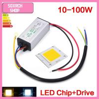 SQXRCH SHOP DIY สปอตไลท์สปอตไลท์ สำหรับโคมไฟหลอดน้ำท่วม AC 85-265V 10W 20W 30W 50W 70W 100W พร้อมไดร์เวอร์พาวเวอร์ซัพพลาย ชิปซัง LED แหล่งกำเนิดแสง