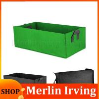 Merlin Irving Shop Big Square veg plant Grow Bag Fabric Garden tools nursery pots Flower pot Vegetable Planting Planter no woolen gardening tools