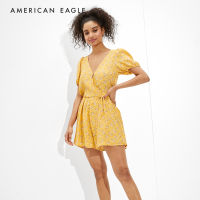 American Eagle Wrap-Front Romper ชุดรอมเปอร์ ผู้หญิง (EWDR 039-6023-700)